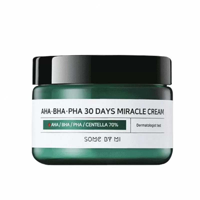 Kem Dưỡng Da Mụn Some By Mi AHA-BHA-PHA 30 Days Miracle Cream 60g