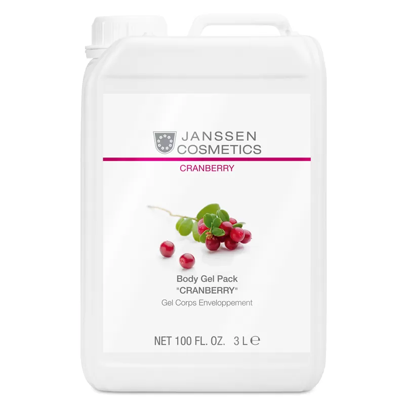 Gel ủ toàn thân từ nam việt quất - janssen cosmetics body gel pack "cranberry" 3000ml SKU:P-8878P Hết hàng