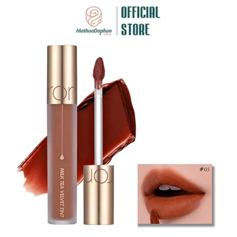 Son Kem Romand Milk Tea Velvet Tint #05 Vanilla Tea