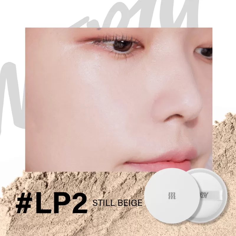 New) Phấn phủ Merzy Stay Blur Loose Powder #LP02