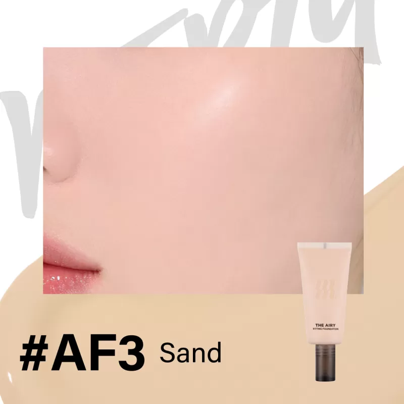 New) Kem Nền Merzy The Airy Fitting Foundation SPF30 PA++ #AF3