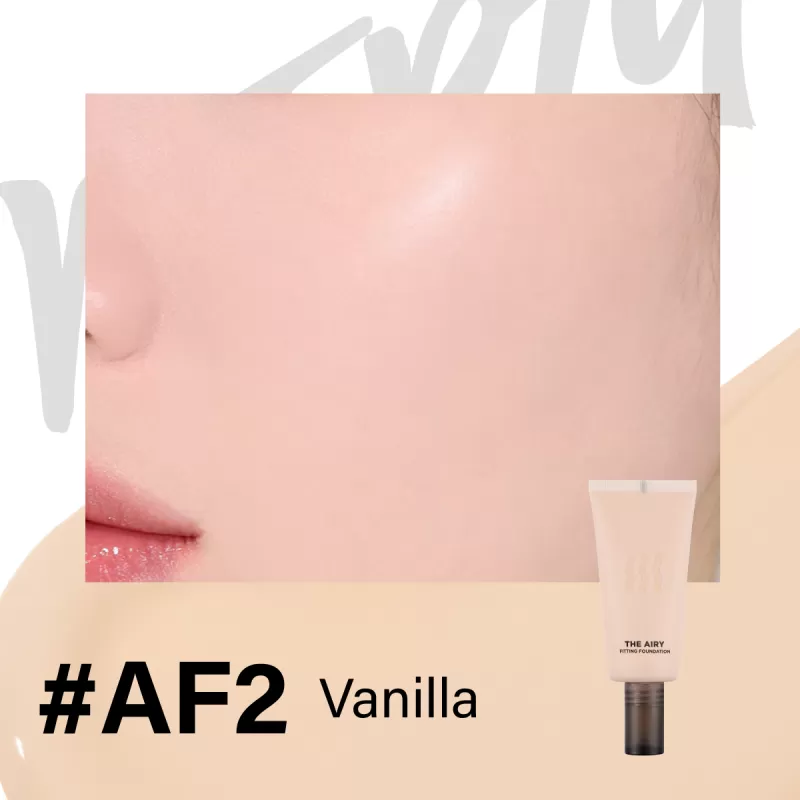 New) Kem Nền Merzy The Airy Fitting Foundation SPF30 PA++ #AF2