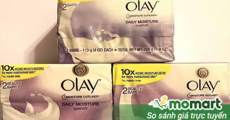 REVIEW Olay Ultra Moisture With Shea Butter - Xà bông cục Mỹ