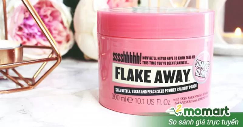 Cách dùng tẩy da chết Flake Away từ Anh Quốc dành cho body