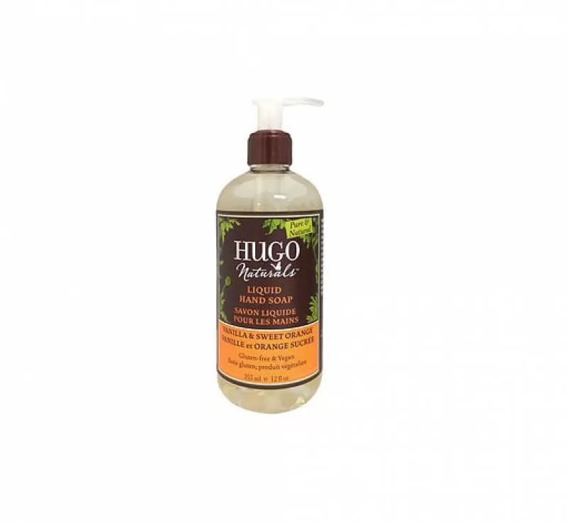 Gel rửa tay Hugo Natural Liquid Hand Soap - Vanilla & Sweet Orange 355ml