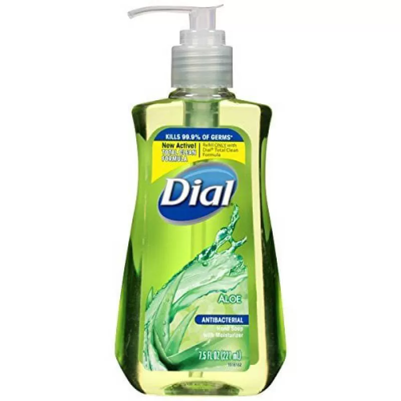 Rửa tay diệt khuẩn Dial Antibacterial Liquid Hand Soap, Aloe 221ml