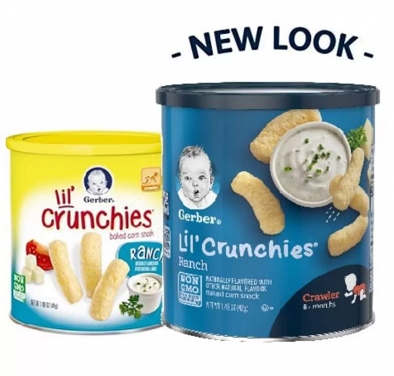 Bánh ăn dặm Gerber Graduates Lil Crunchies, Ranch (Phô Mai)