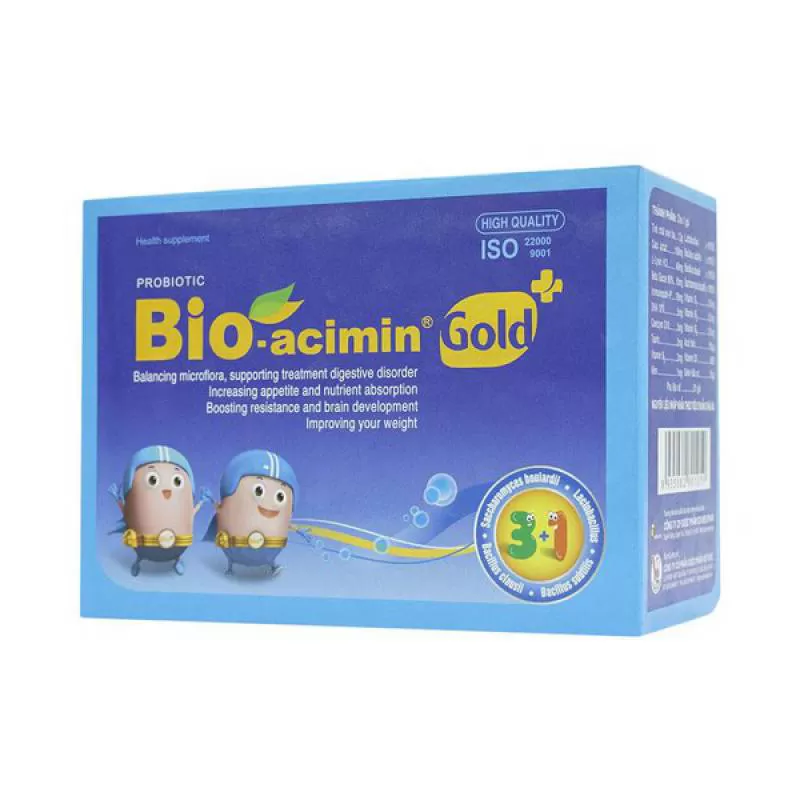 Cốm Vi Sinh Bio-Acimin Gold Meliphar 30 Gói