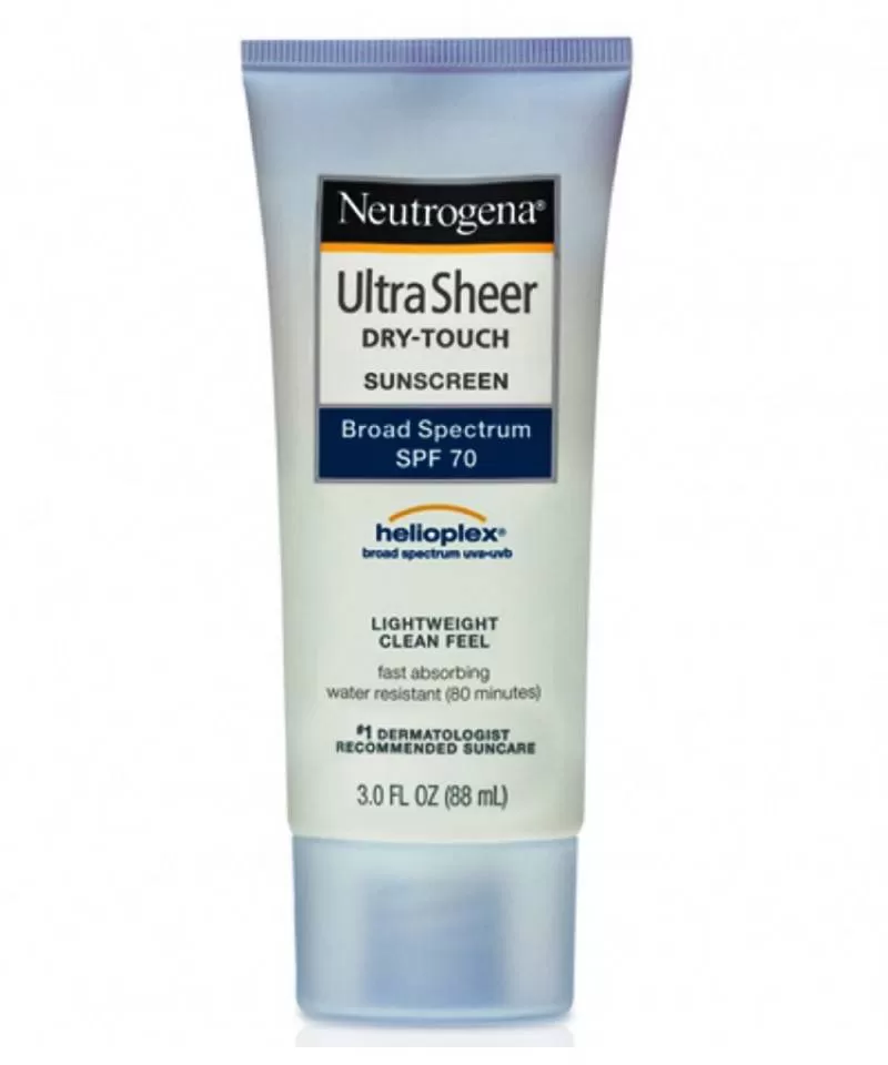 Kem chống nắng Neutrogena Sunscreen bảo vệ da an toàn dưới nắng