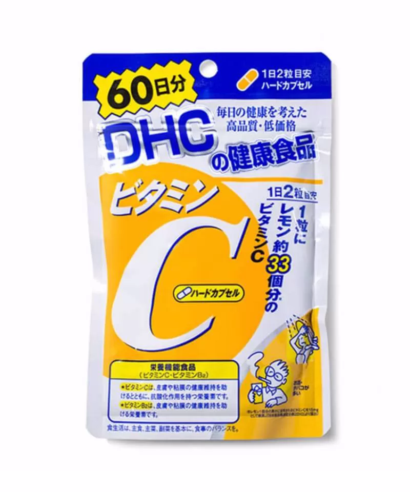 Viên uống DHC Vitamin C Cho Cơ Thể Khỏe Mạnh, Tươi Trẻ
