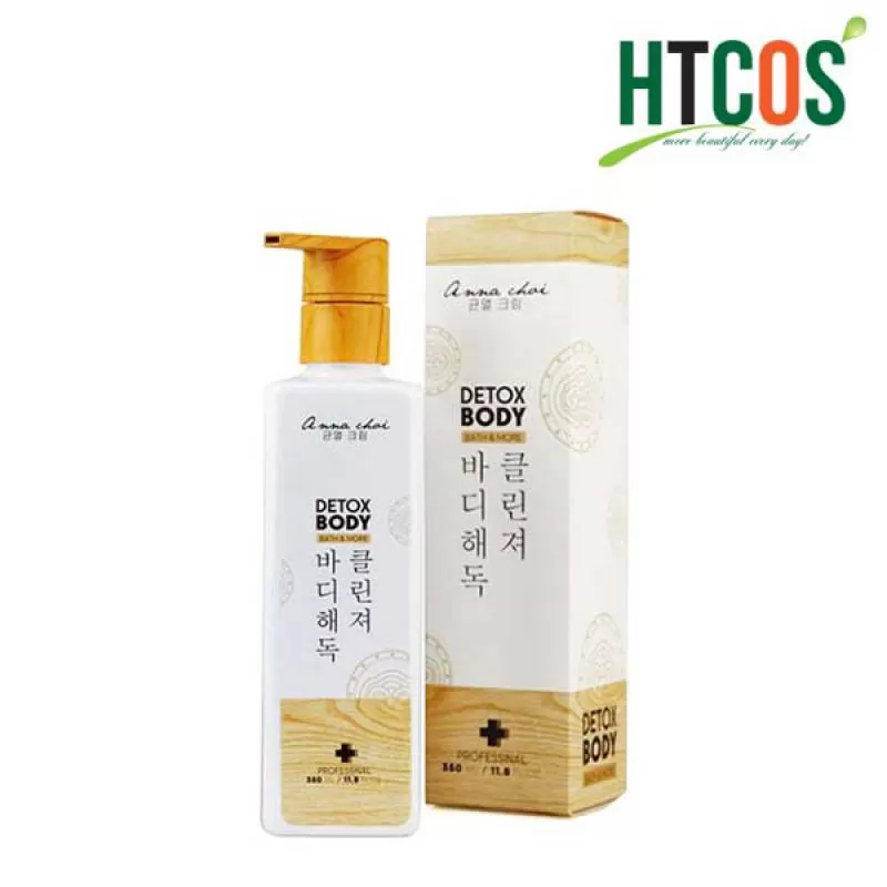 Sữa Tắm Thải Độc Trắng Da Anna Choi Detox Body Bath & More 350mL