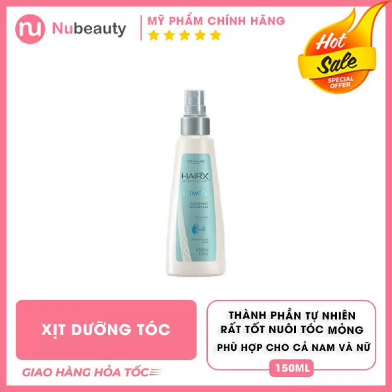 Xịt dưỡng HairX Advanced Care Activator Fortifying Hair Amplifier 32895 Oriflame