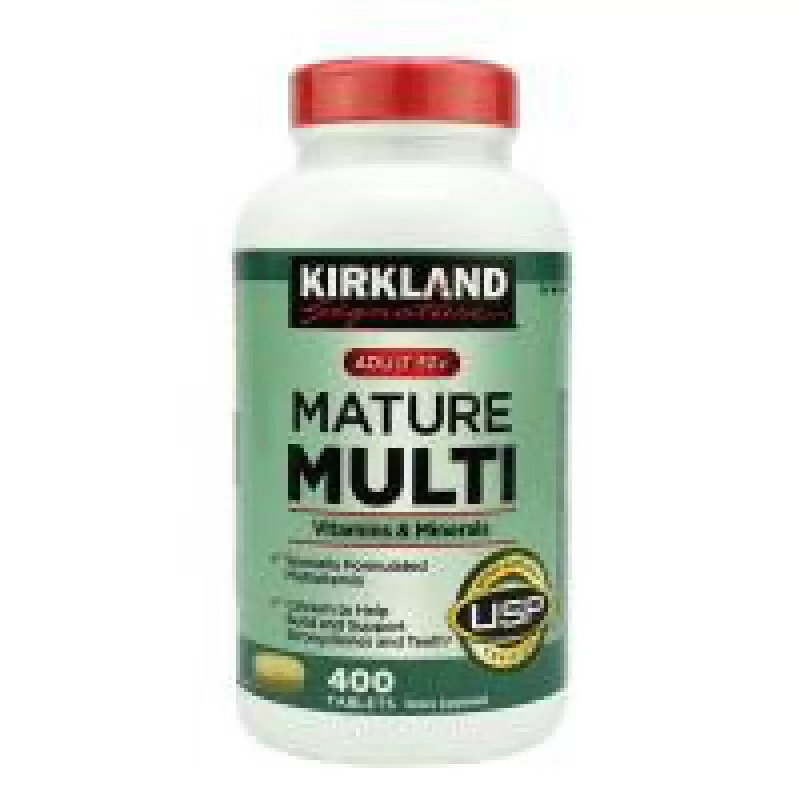 Vitamin tổng hợp Kirkland Mature Multi Adult 50+ của Mỹ