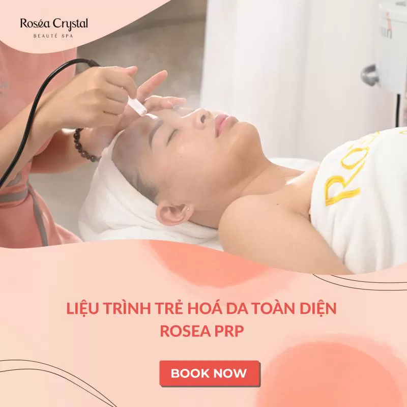 Liệu trình trẻ hoá da toàn diện Rosea PRP