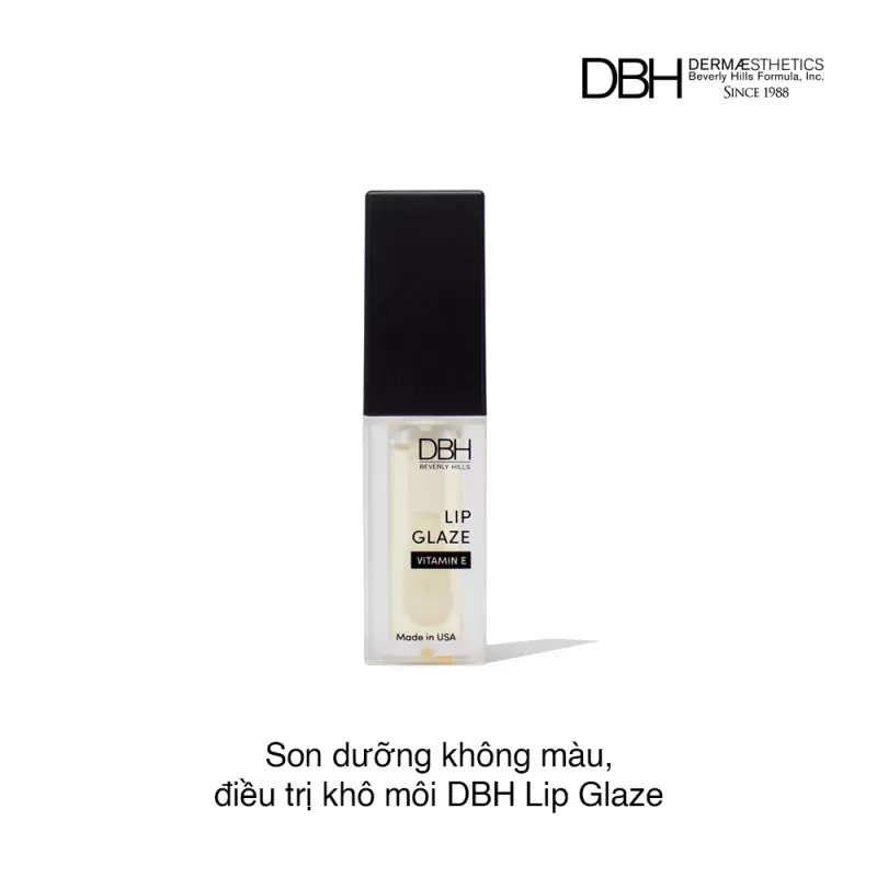 Son dưỡng không màu, điều trị khô môi DBH Lip Glaze