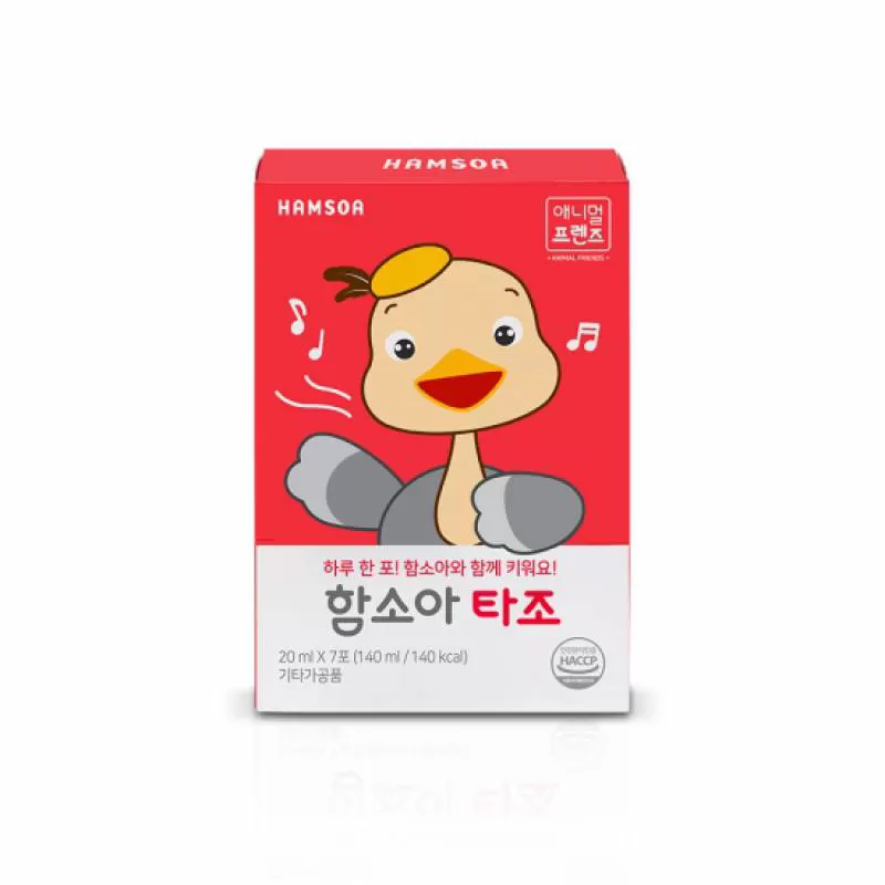 Gói nước uống dinh dưỡng cho bé Ostrich Hamsoa - Mikorea Việt Nam