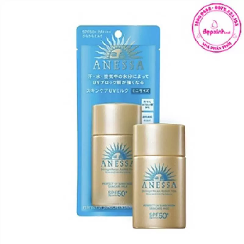 Sữa chống nắng bảo vệ hoàn hảo Anessa Perfect Sunscreen Skincare UV SPF 50 20ml