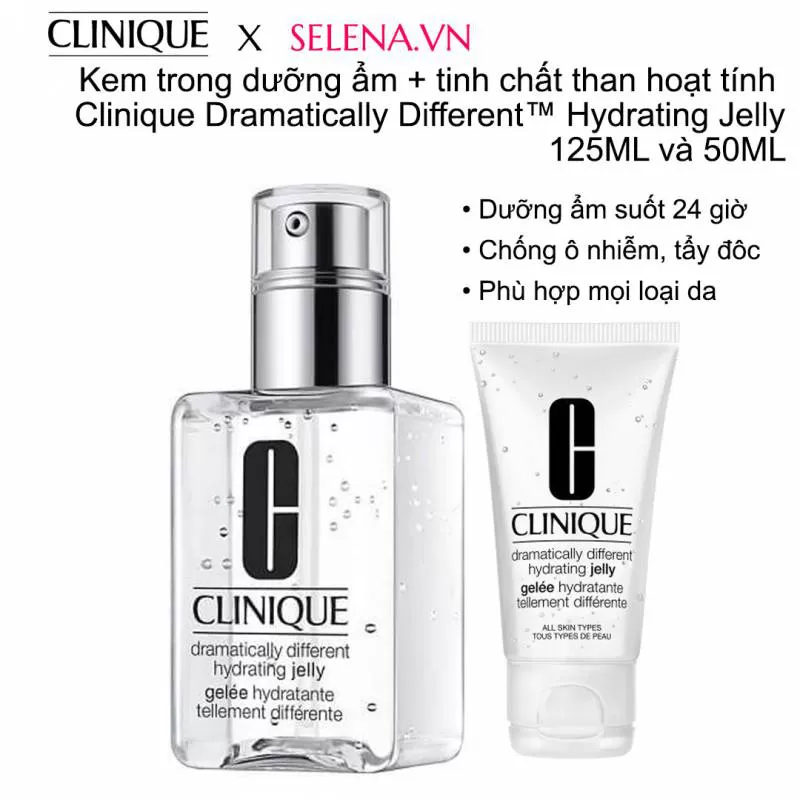 Kem dưỡng ẩm trong suốt Clinique Jelly - SELENA.VN