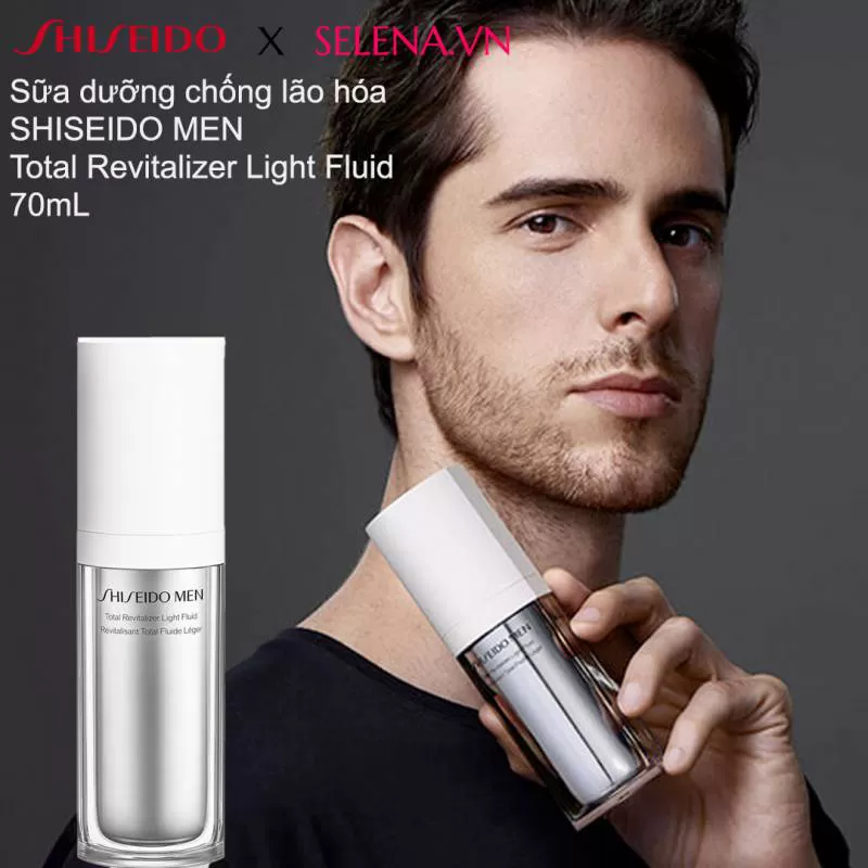 Sữa dưỡng da cho nam Shiseido Men Total Revitalizer Light Fluid 70ML