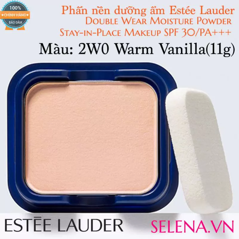 Phấn nền dưỡng ẩm Double Wear Moisture Powder #2W0 Warm Vanilla