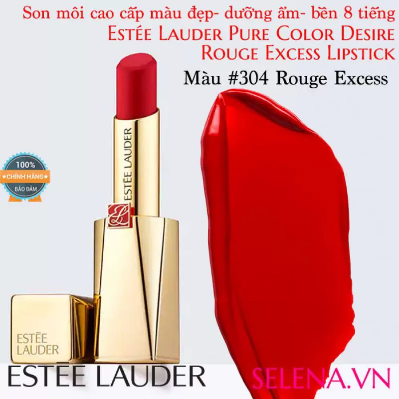 Son môi Pure Color Desire Rouge Excess Lipstick #304 Rouge Excess