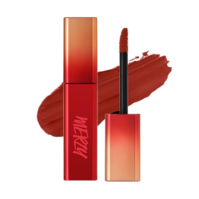 MERZY Son Kem Lì Merzy The First Velvet Tint #V17 Đỏ Nâu 3.8G