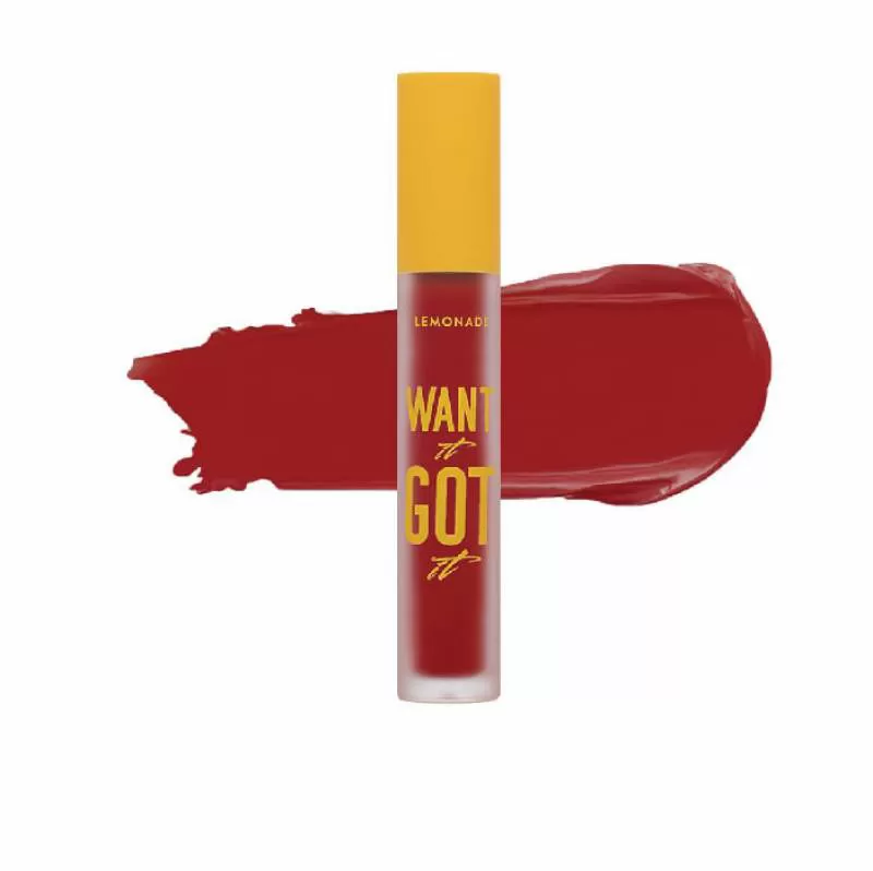 LEMONADE Son kem lì lemonade want it got it lip cream i want #07 5g - đỏ nâu đất