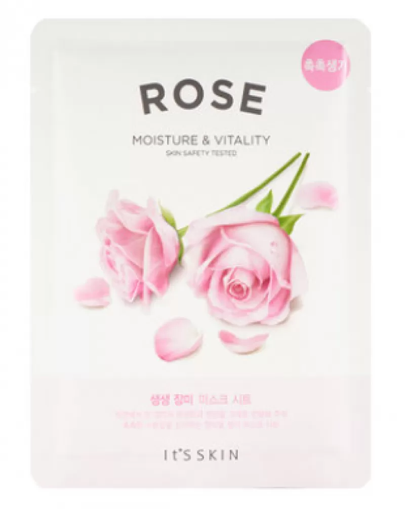 Mặt Nạ It's Skin Chiết Xuất Hoa Hồng Se Lỗ Chân Lông The Fresh Mask Sheet Rose 18g