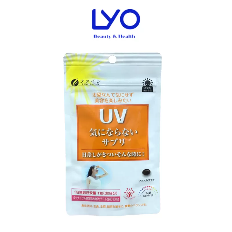 Viên Uống Chống Nắng Fine Japan UV Care Plus 30 Viên