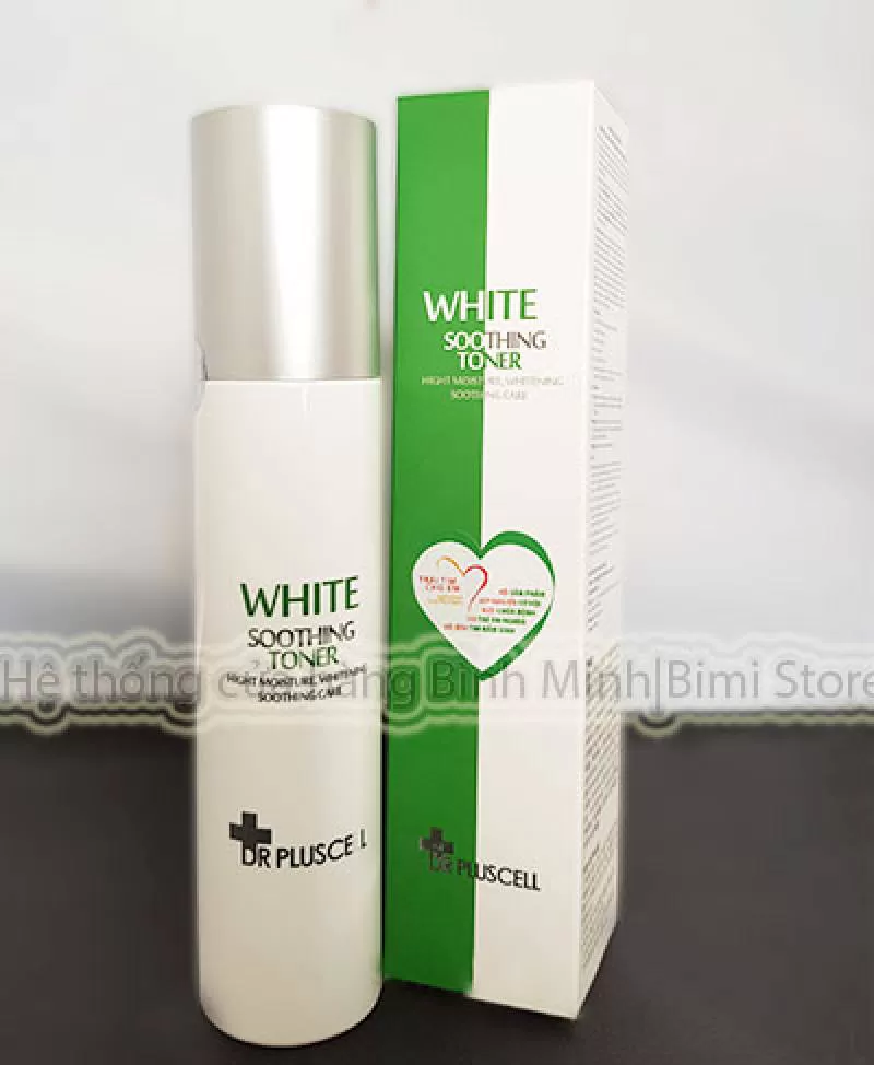 Nước hoa hồng white soothing toner Hàn Quốc | Bimi Store