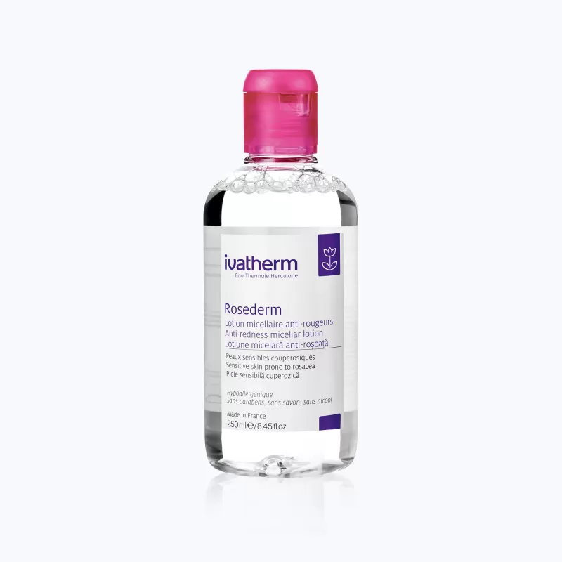 Nước tẩy trang dành cho da chứng đỏ mặt, nhạy cảm Rosederm Micellar Lotion – 250ml (Coming Soon)
