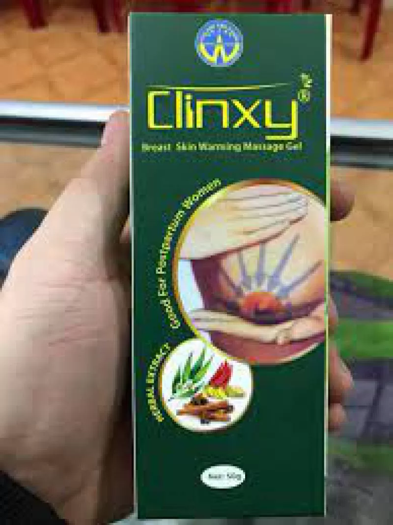 CLINXY GEL MASSAGE LAM AM BAU NGUC 50G