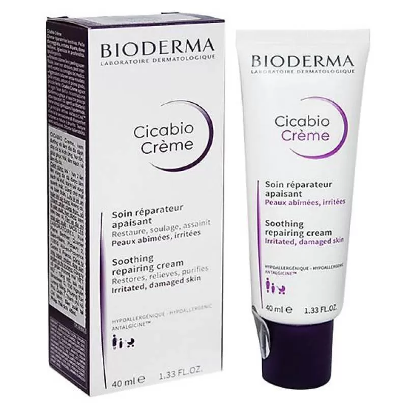 Kem Dưỡng Da Và Làm Dịu Da Bioderma Cicabio Cream