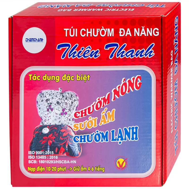 Túi chườm đa năng Thiên Thanh loại nhỏ hỗ trợ chườm nóng, sưởi ấm, chườm lạnh