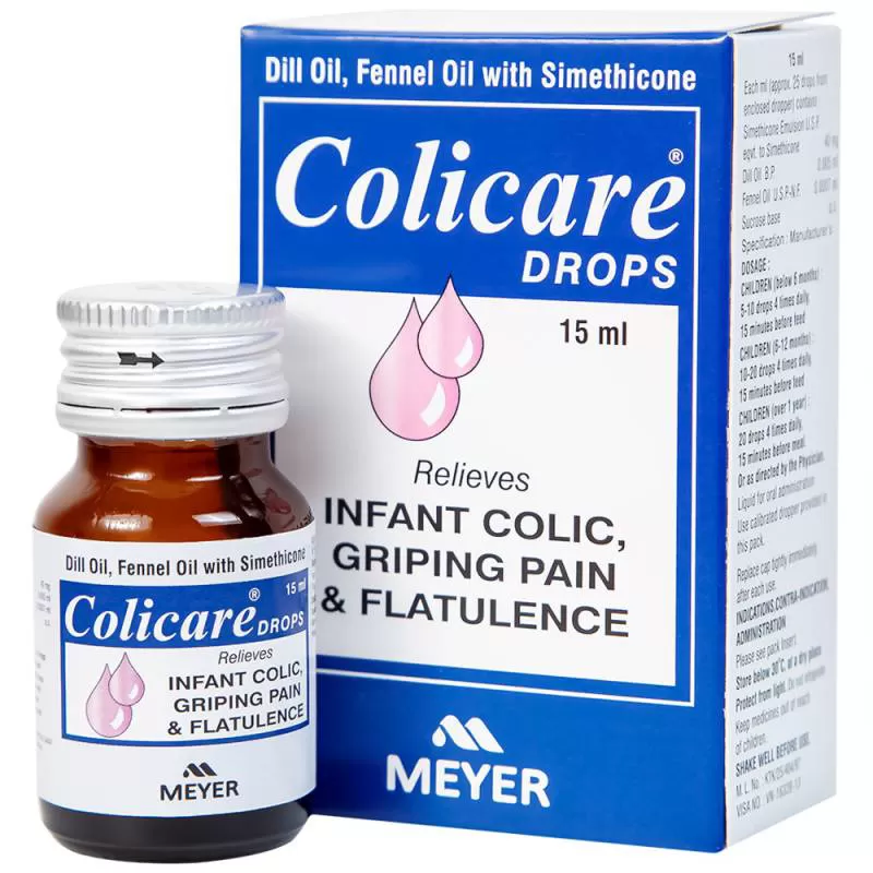 Thuốc Colicare Meyer-BPC điều trị trào ngược dạ dày thực quản (15ml)