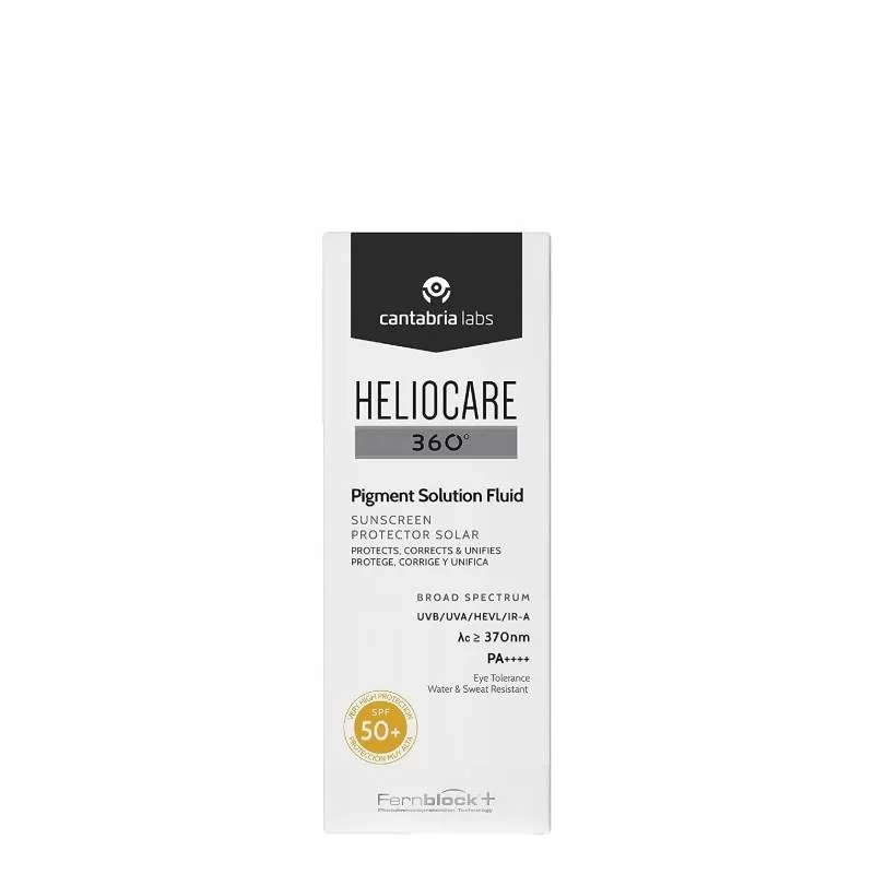 Kem chống nắng Heliocare tránh tăng sắc tố và lão hóa da 360 Pigment Solution Fluid SPF50 50ml