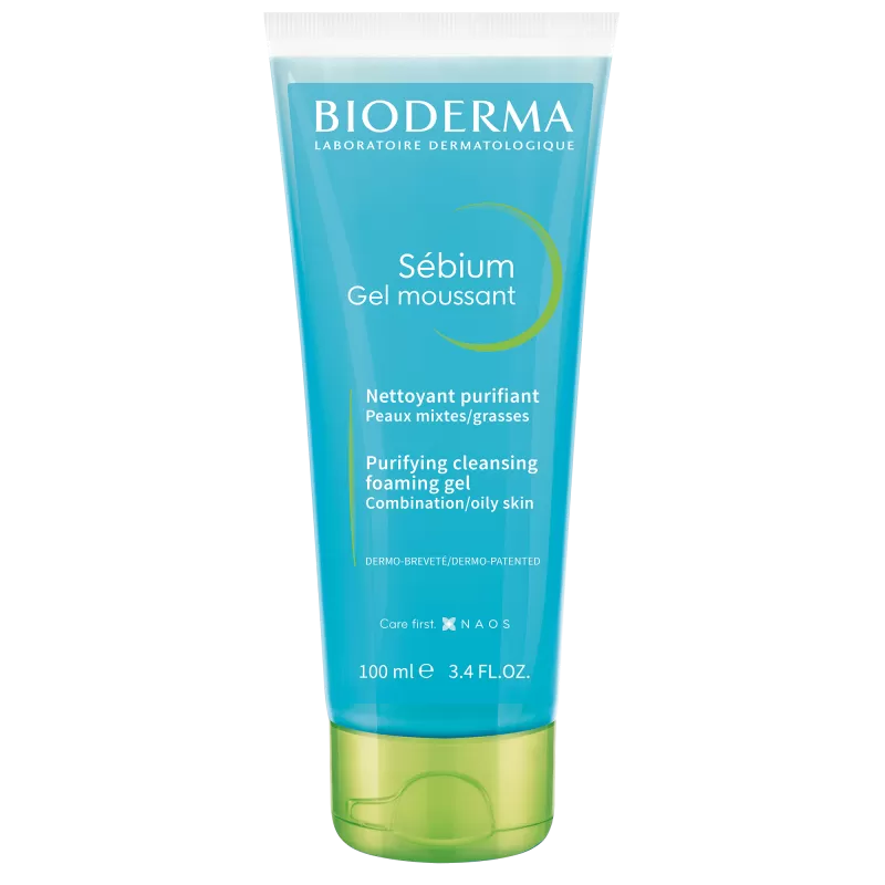 Bioderma Sébium Gel Moussant – Gel rửa mặt tạo bọt (100ml)