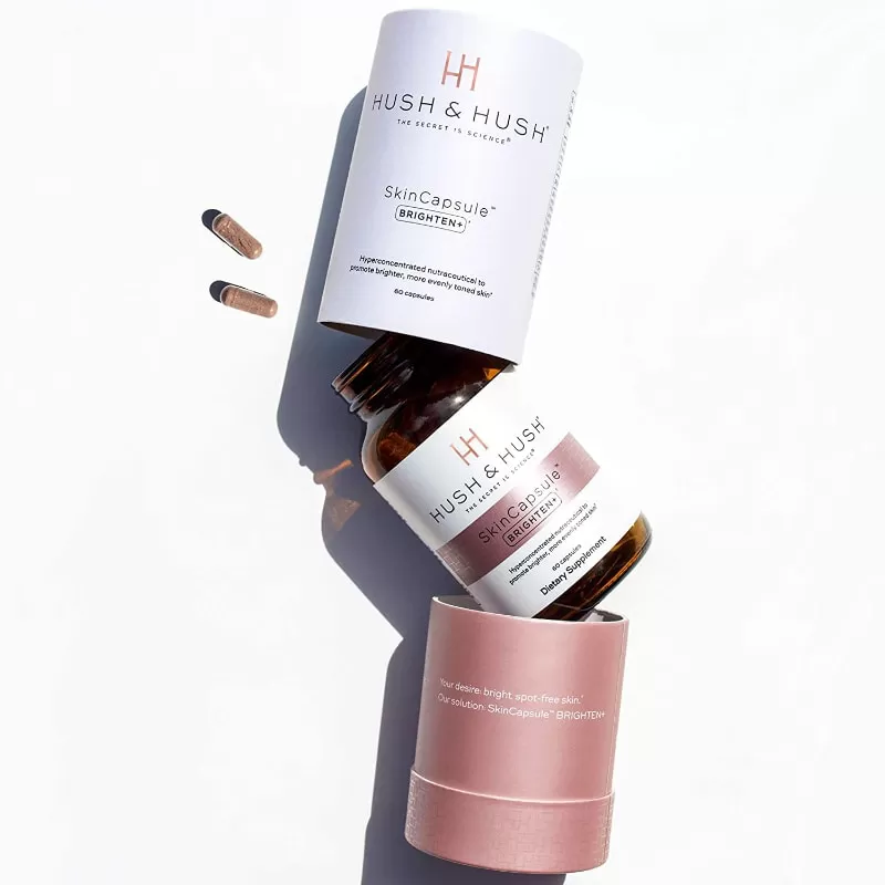 Viên uống sáng da, mờ nám Hush & Hush Skin Capsule Brighten+