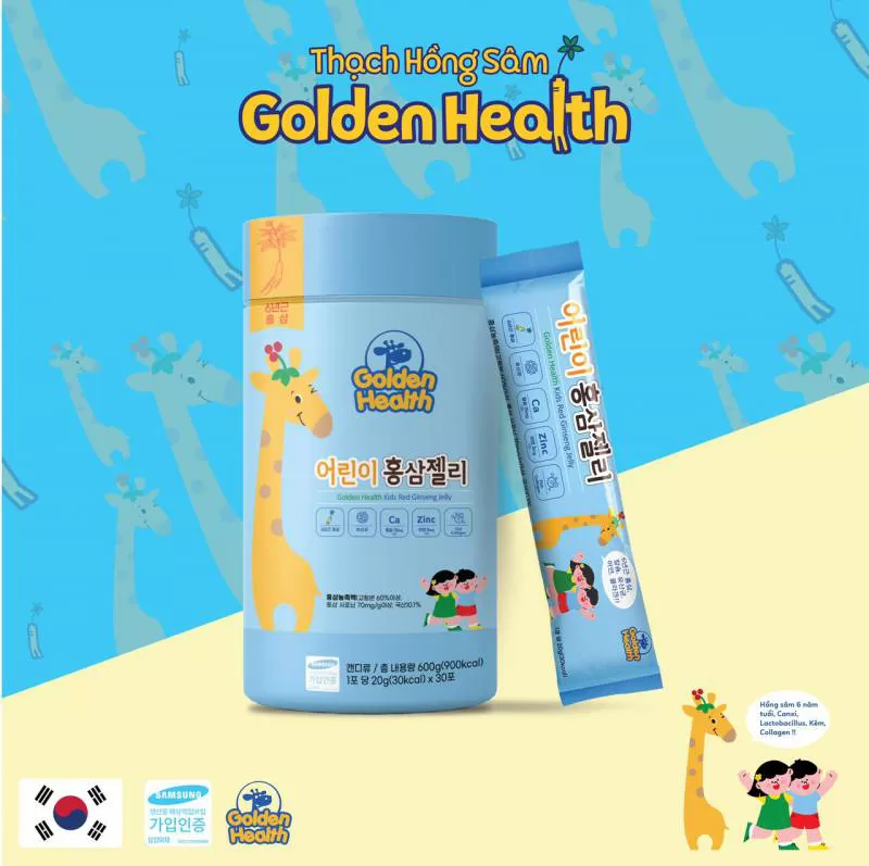 Thạch hồng sâm Golden Health Hàn Quốc