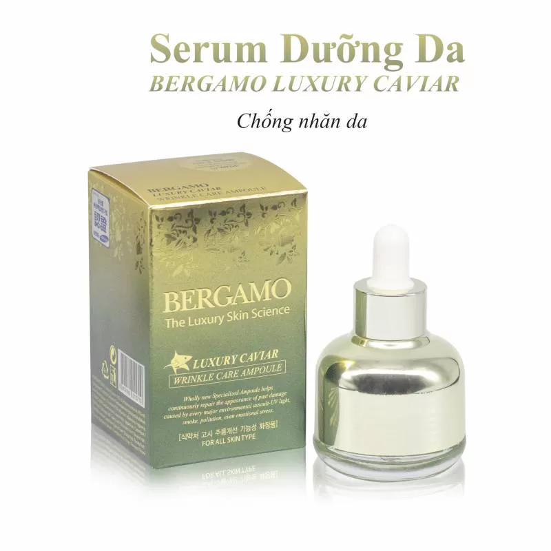 bergamo luxury skin wrinkle care ampoule