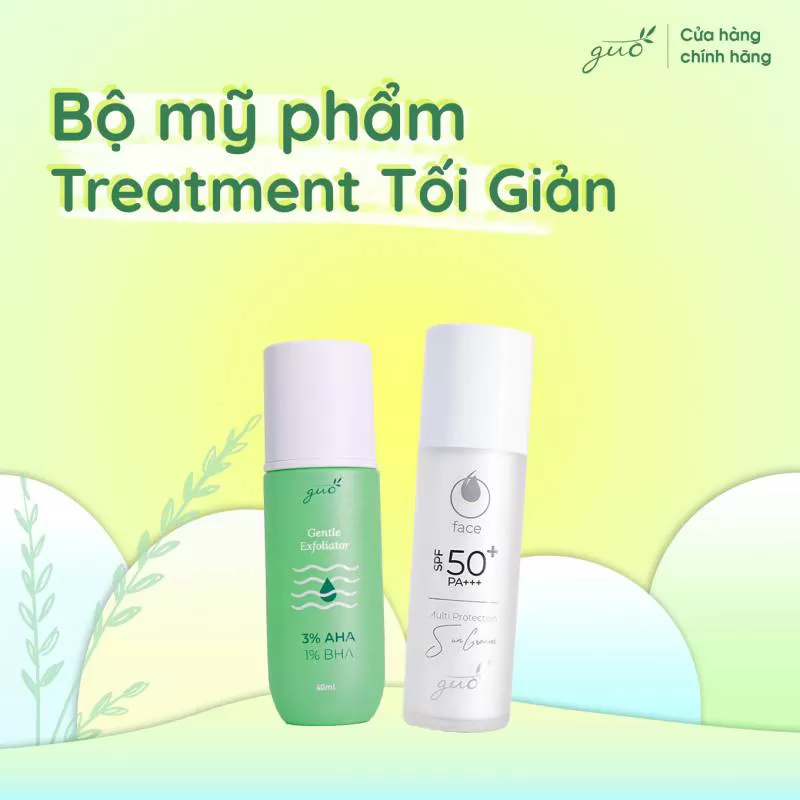 Bộ Mỹ Phẩm Treatment Tối Giản Cho Bà Bầu