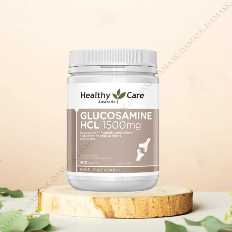 Viên uống bổ xương khớp Healthy Care Glucosamine HCL 1500mg Úc