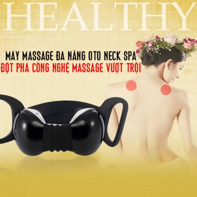 Máy massage cổ OTO Neck Spa NA-99 (màu đen)