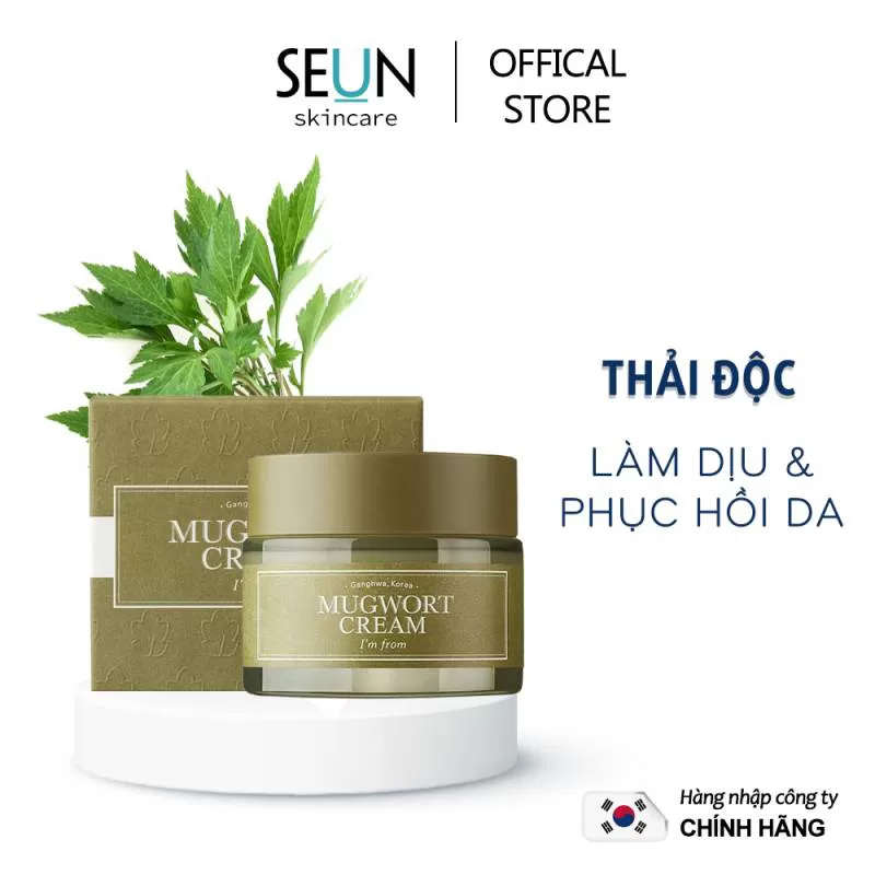 Kem dưỡng I'm From Mugwort Cream triết xuất ngải cứu