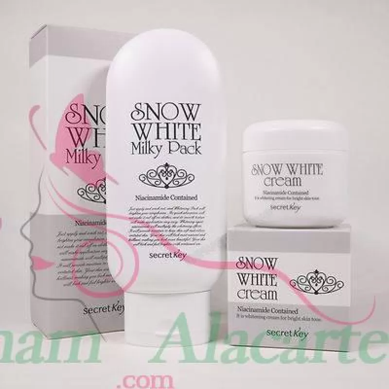 BỘ DƯỠNG TRẮNG DA SNOW WHITE MILKY PACK