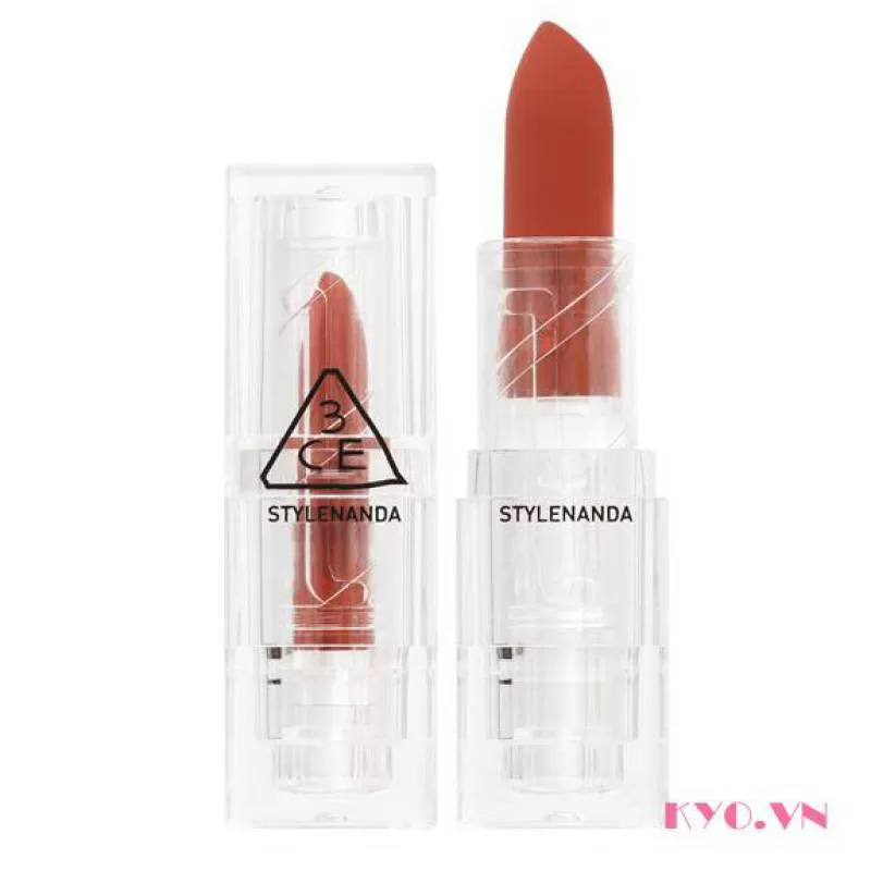 Son 3CE SOFT MATTE LIPSTICK #GIVING PLEASURE – Cam Gạch