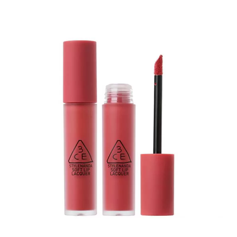 Son 3CE Soft Lip Lacquer Imposing – Hồng đất