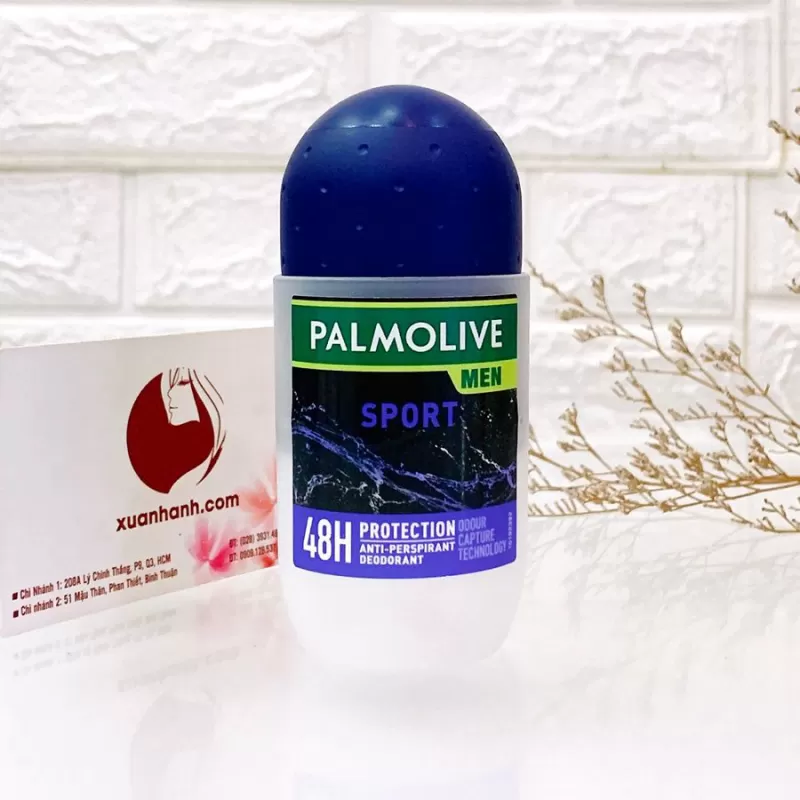 Lăn khử mùi Palmolive Men kháng khuẩn, khử mùi với hương thơm nam tính #Sport