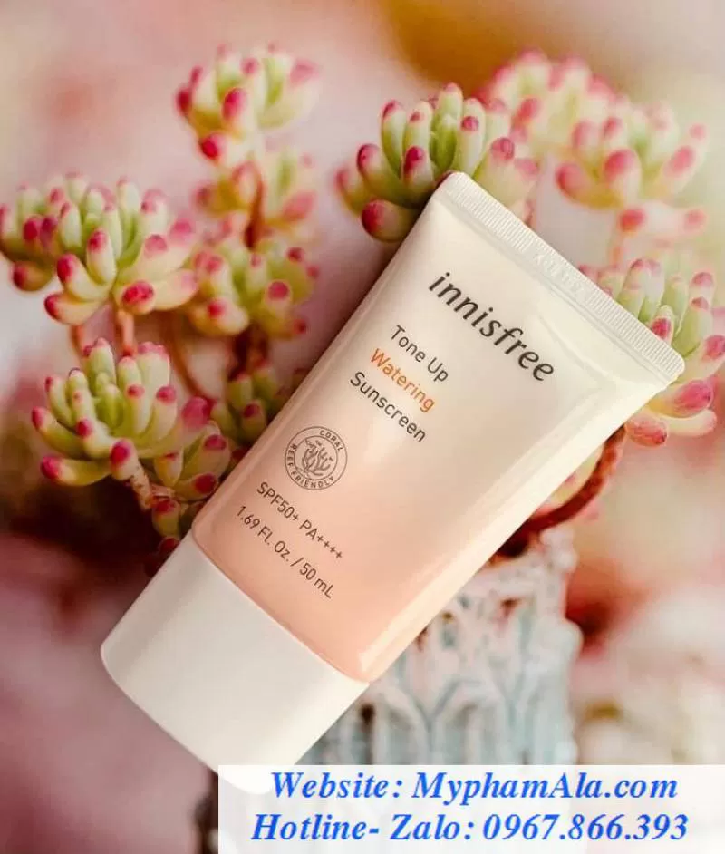 KEM CHỐNG NẮNG INNISFREE TONE UP WATERING SUNSCREEN