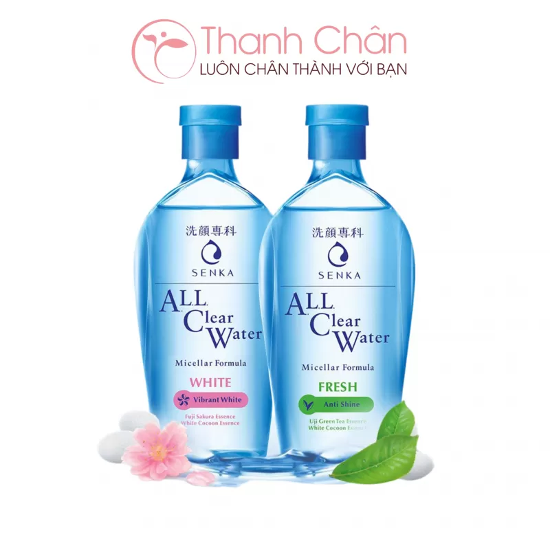 Nước tẩy trang Senka A.L.L Clear Water Micellar Formula 230ml